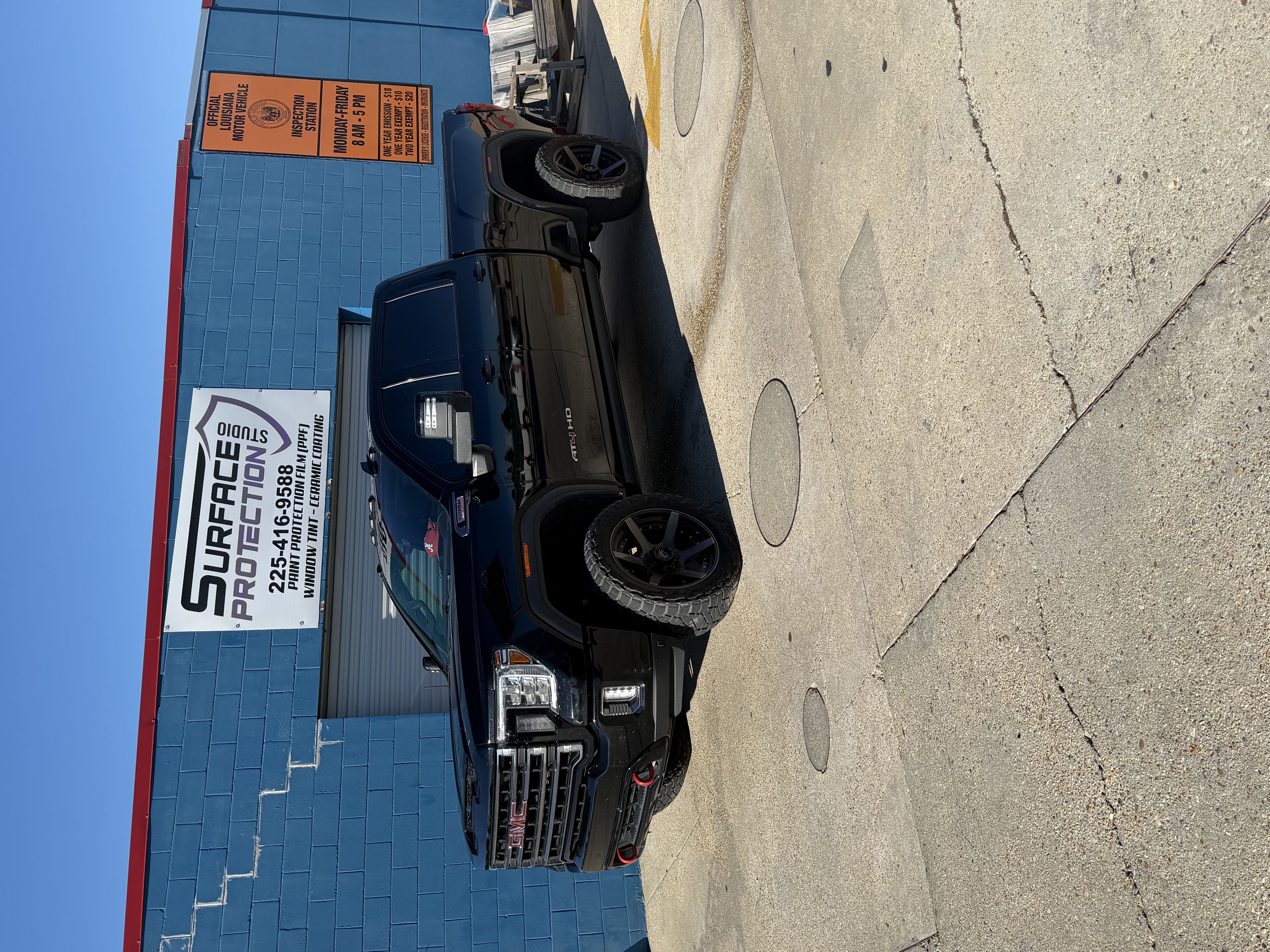 Professional ceramic window tint installation