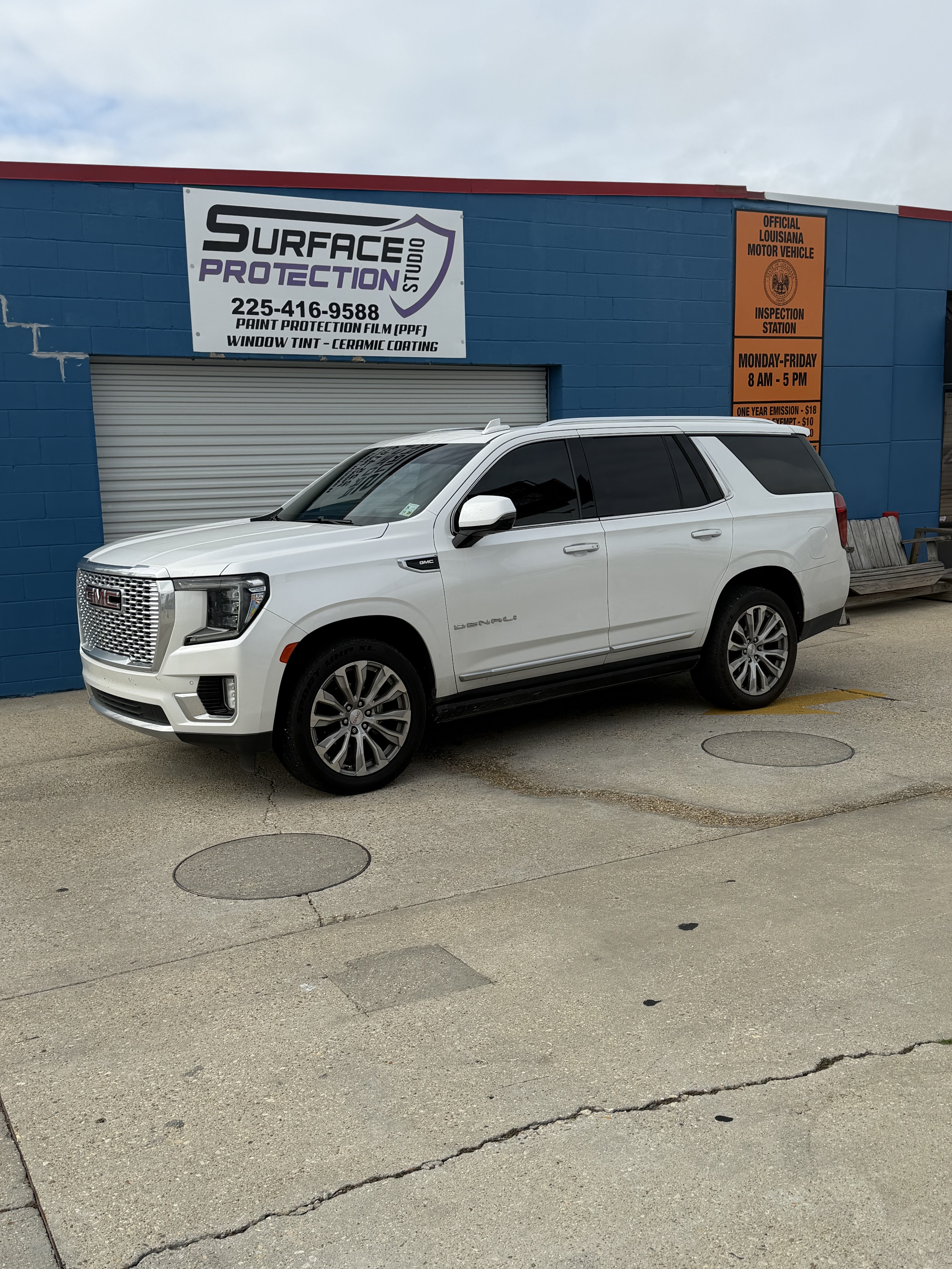 Premium LLumar ceramic tint application