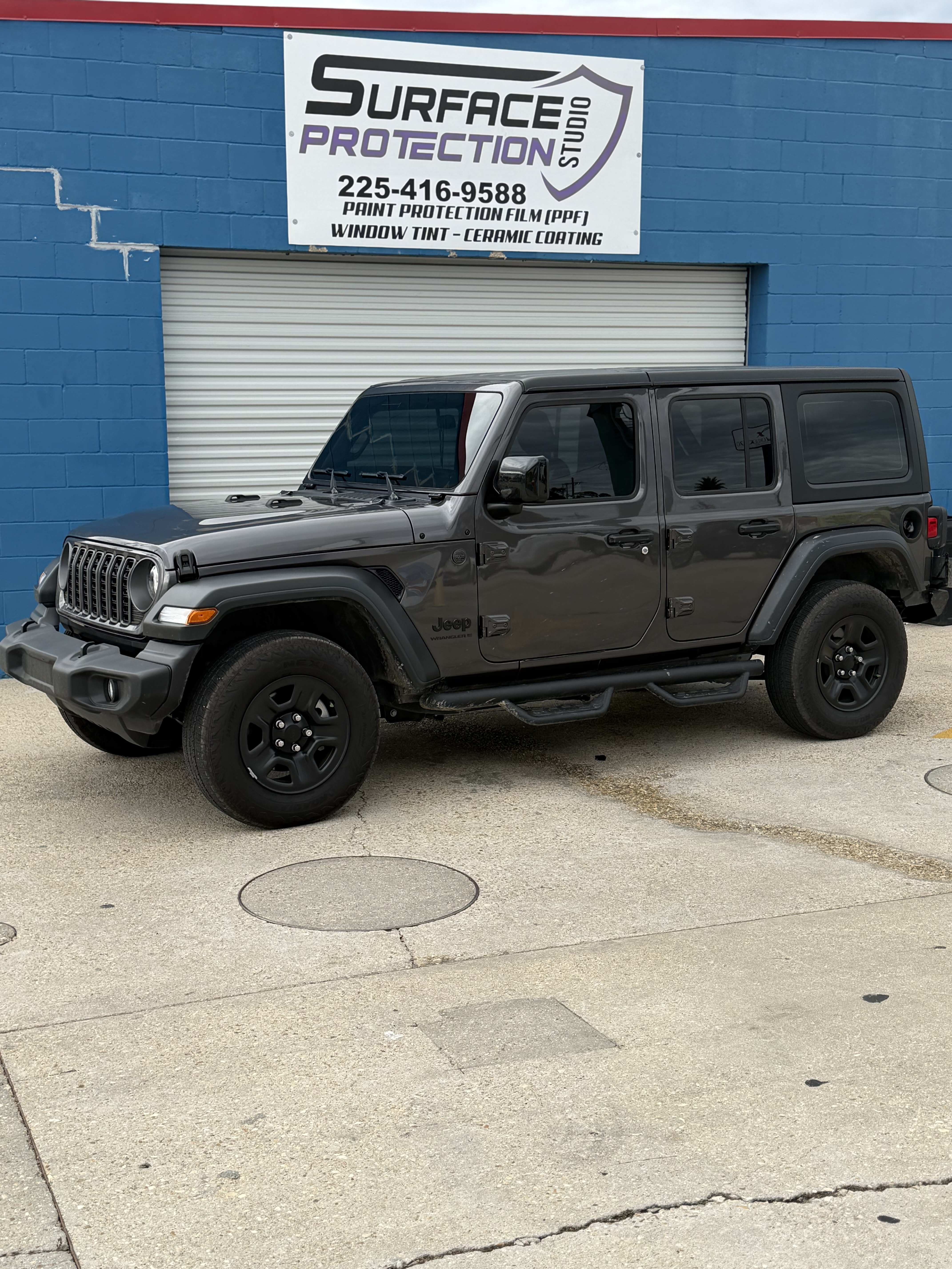 Precision tint work by certified installer